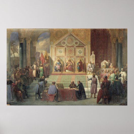 St. Louis King van Frankrijk Poster (Voorkant)