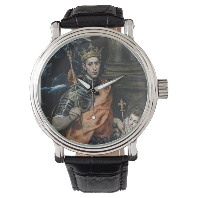 St Louis, koning van Frankrijk, Mannen Horloge (Voorkant)