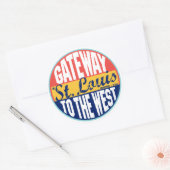 St Louis  Label (Envelop)