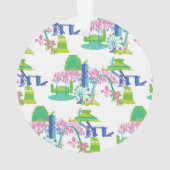 St. Louis Landmark Acrylic Circle Ornament (achterkant)