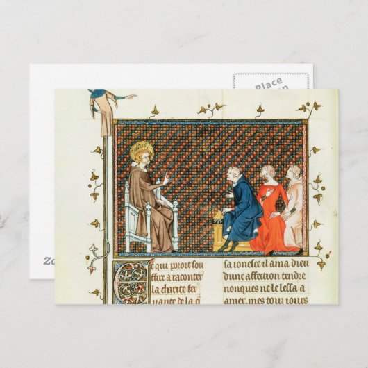 St. Louis leert zijn kinderen Briefkaart (Voorkant / Achterkant)