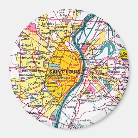 St.Louis Magneet (Voorkant)