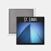 St. Louis Magnet - Gepersonaliseerd (Voorkant / Achterkant)