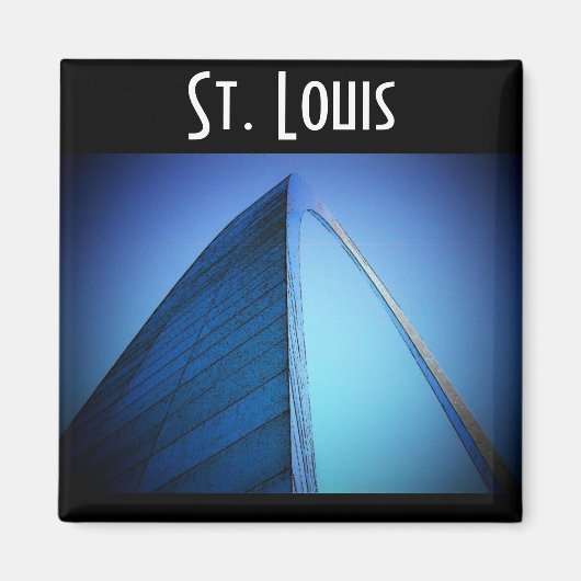 St. Louis Magnet - Gepersonaliseerd (Voorkant)