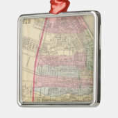 St Louis Map door Mitchell Metalen Ornament (Links)