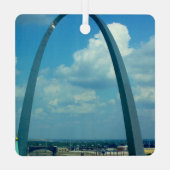 St. Louis Metalen Ornament (Achterkant)