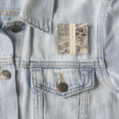 St. Louis, Missouri 2 Vierkante Button 5,1 Cm (In situ)