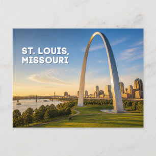 St. Louis, Missouri-ansichtkaart Briefkaart
