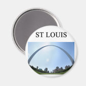 ST LOUIS missouri arch Magneet (Voorkant / Achterkant)