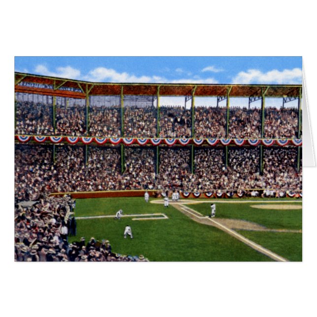 St. Louis Missouri Baseball in Sportsman's Park (Voorkant Horizontaal)