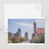 St. Louis Missouri Boog Briefkaart (Voorkant / Achterkant)