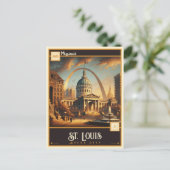 St Louis, Missouri | Briefkaart (Staand voorkant)