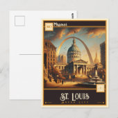 St Louis, Missouri | Briefkaart (Voorkant / Achterkant)
