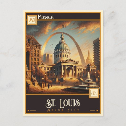 St Louis, Missouri | Briefkaart (Voorkant)