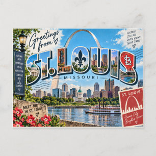 St. Louis, Missouri Briefkaart
