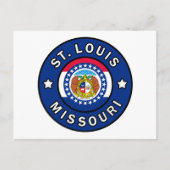 St. Louis Missouri Briefkaart (Voorkant)
