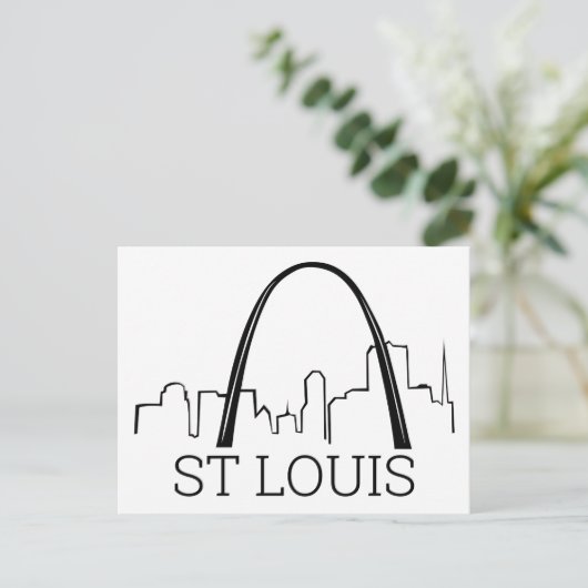 St. Louis, Missouri Briefkaart (Staand voorkant)