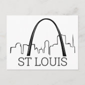 St. Louis, Missouri Briefkaart (Voorkant)