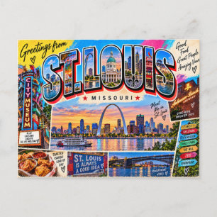 St Louis Missouri Briefkaart