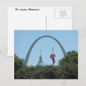 St. Louis, Missouri Briefkaart (Voorkant / Achterkant)
