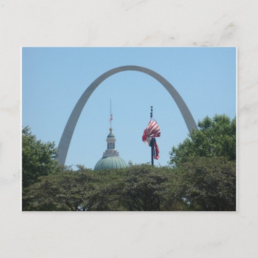 St. Louis, Missouri Briefkaart (Voorkant)