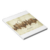 St. Louis Missouri Cityscape Notitieblok (Schuin)