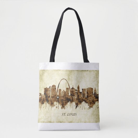 St. Louis Missouri Cityscape Tote Bag (Voorkant)