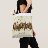 St. Louis Missouri Cityscape Tote Bag (Dichtbij)
