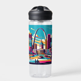 St Louis, Missouri | De Gateway Arch gepersonalise Waterfles