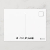 St Louis, Missouri | De gateway-boog Briefkaart (Achterkant)
