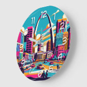 St Louis, Missouri | De gateway-boog Grote Klok (Hoek)