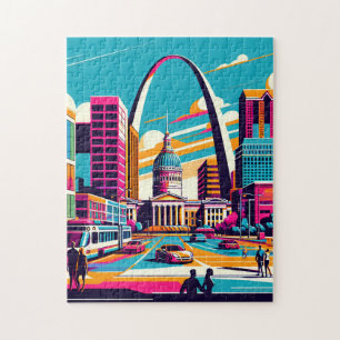 St Louis, Missouri   De gateway-boog Legpuzzel