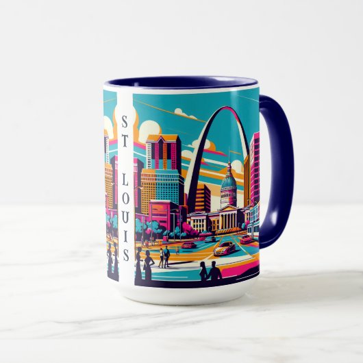 St Louis, Missouri | De gateway-boog Mok (Voorkant rechts)