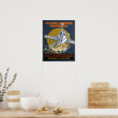 St. Louis Missouri Eeuwfeest 1921 Poster (Keuken)