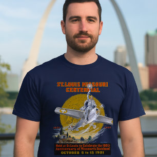 St. Louis Missouri Eeuwfeest 1921 T-shirt