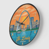 St. Louis Missouri Gateway Arch Grote Klok (Hoek)