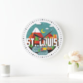 St. Louis, Missouri Geometric Design Grote Klok (Huis)
