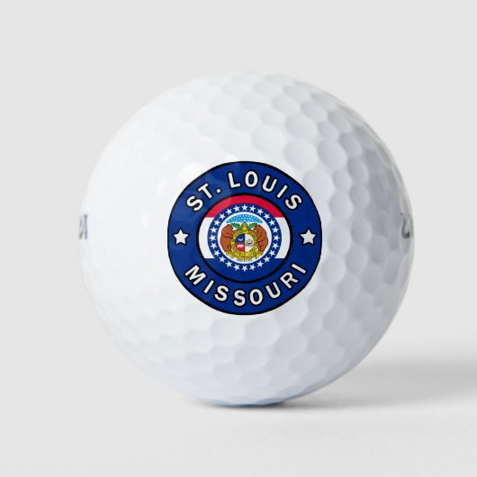 St. Louis Missouri Golfballen (Voorkant)