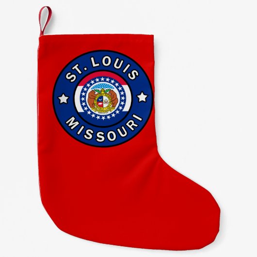 St. Louis Missouri Kleine Kerstsok (Voorkant)