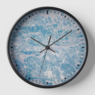 St. Louis, Missouri langs de Mississippi.