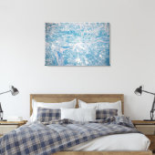 St. Louis, Missouri langs de Mississippi. Canvas Afdruk (Insitu (Slaapkamer))