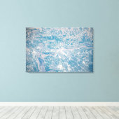 St. Louis, Missouri langs de Mississippi. Canvas Afdruk (Insitu (Houten vloer))