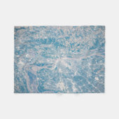 St. Louis, Missouri langs de Mississippi. Fleece Deken (Voorkant (Horizontaal))