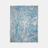 St. Louis, Missouri langs de Mississippi. Fleece Deken (Voorkant)