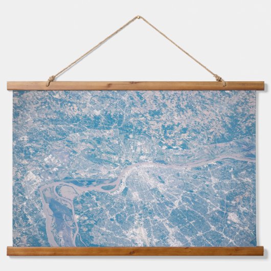 St. Louis, Missouri langs de Mississippi. Hangend Wandkleed (Voorkant)