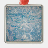 St. Louis, Missouri langs de Mississippi. Metalen Ornament (Voorkant)