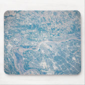 St. Louis, Missouri langs de Mississippi. Muismat (Voorkant)