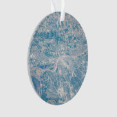 St. Louis, Missouri langs de Mississippi. Ornament (voorkant)