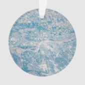 St. Louis, Missouri langs de Mississippi. Ornament (voorkant)