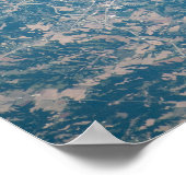 St. Louis, Missouri langs de Mississippi. Poster (Hoek)